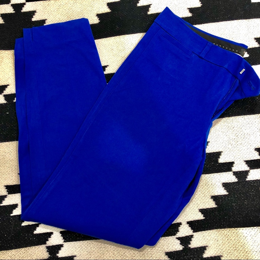 Blue Sloan-fit Banana Republic pants